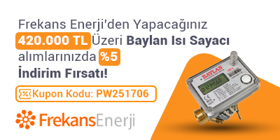 BAYLAN Isı Sayaçları-Kalorimetrelerde %5 İndirim