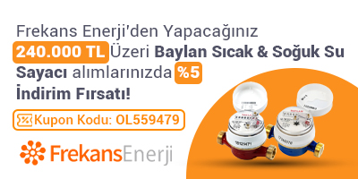 BAYLAN Sıcak & Soğuk Su Sayacı %5 İndirim