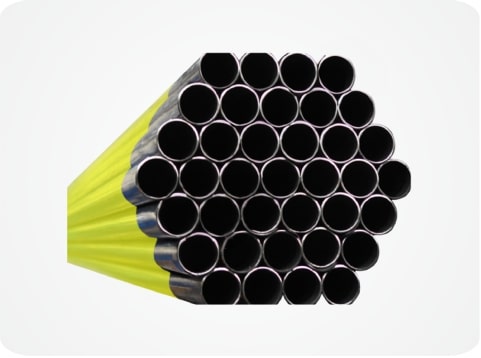 Pe Kaplı Doğalgaz Borusu-paket Adedi:10