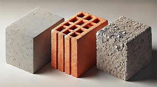 Gazbeton, Tuğla ve Bims Karşılaştırması: Hangisi Daha Avantajlı?