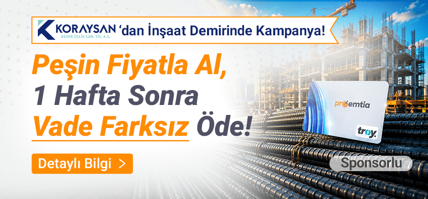 Koraysan İnşaat Demiri Kampanyası