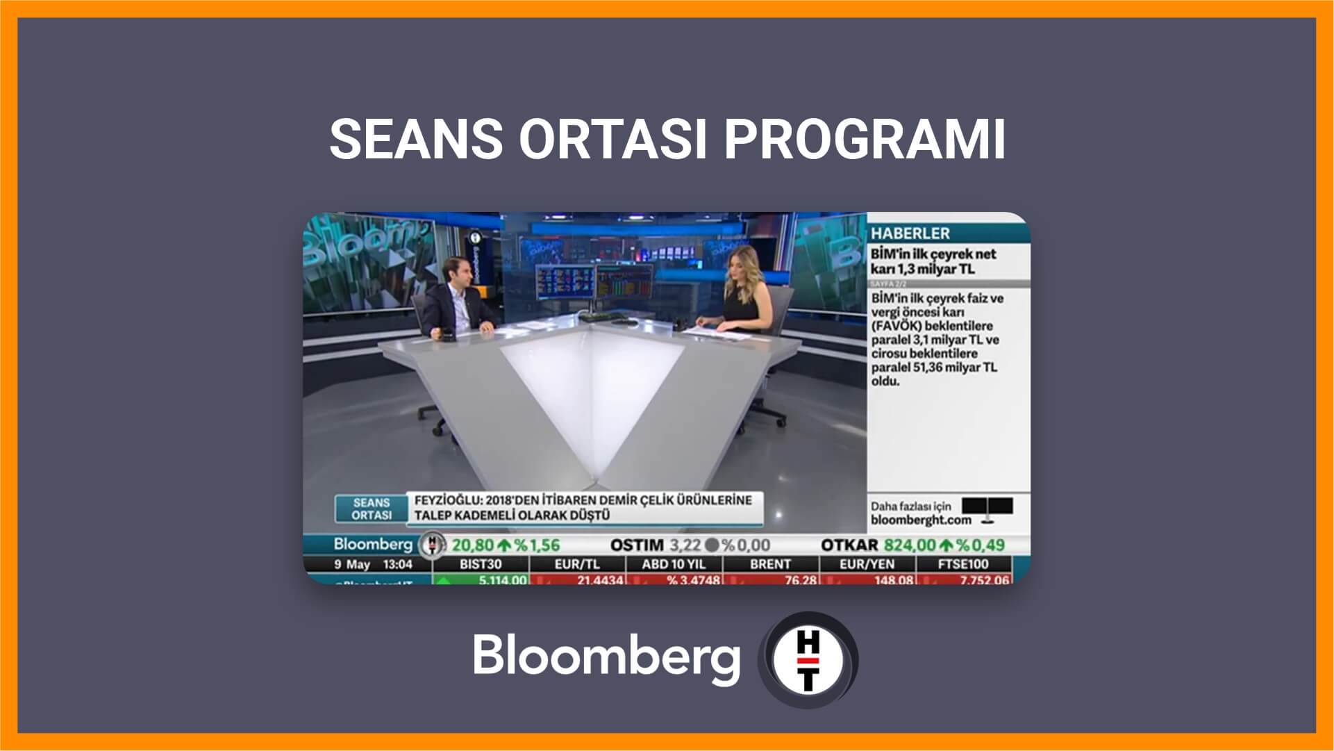 Seans Ortası Programı - Bloomberg 