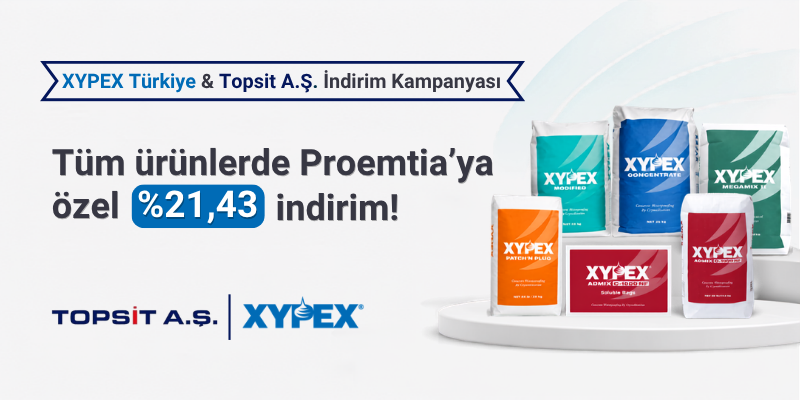 Xypex Türkiye & Proemtia İşbirliği
