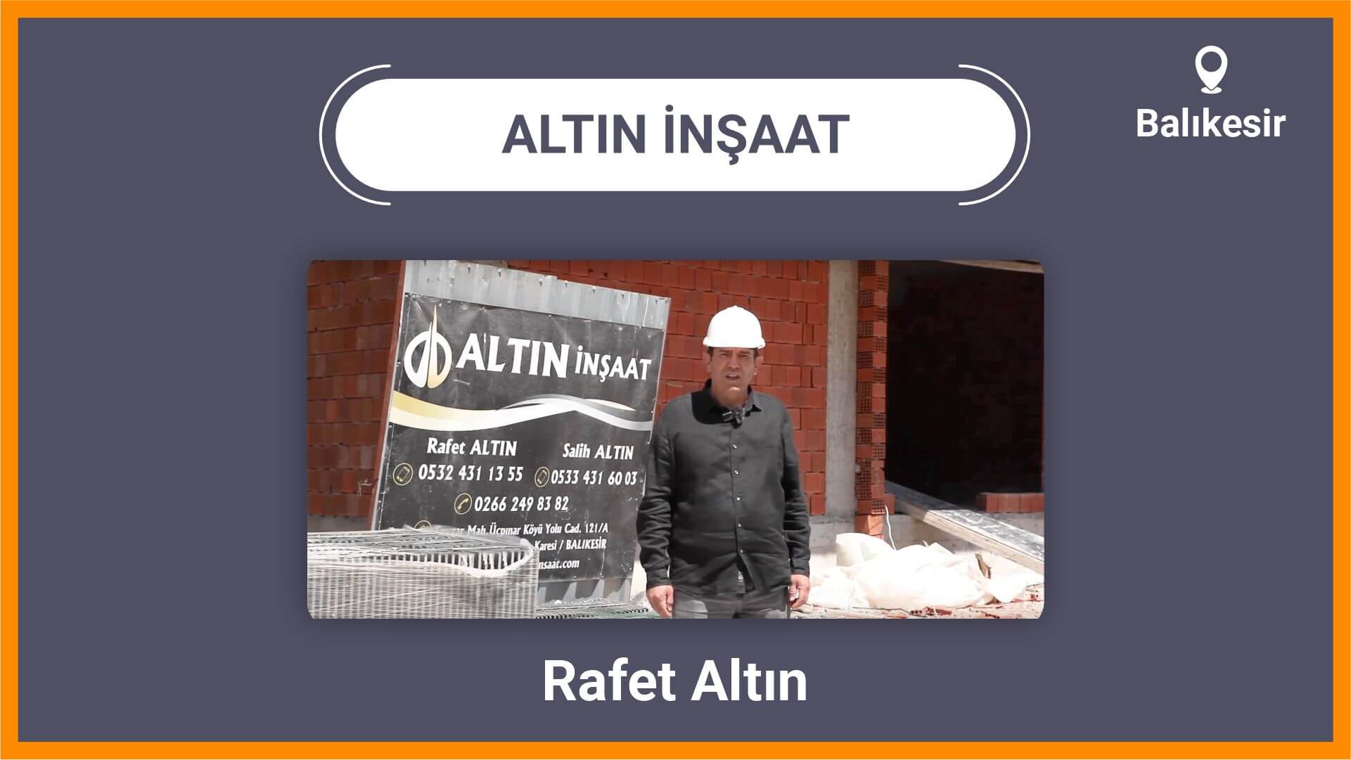Rafet Salih Altın İnşaat